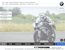 Tablet Screenshot of dresden.bmw-motorrad.de