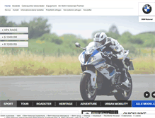 Tablet Screenshot of muenchen.bmw-motorrad.de